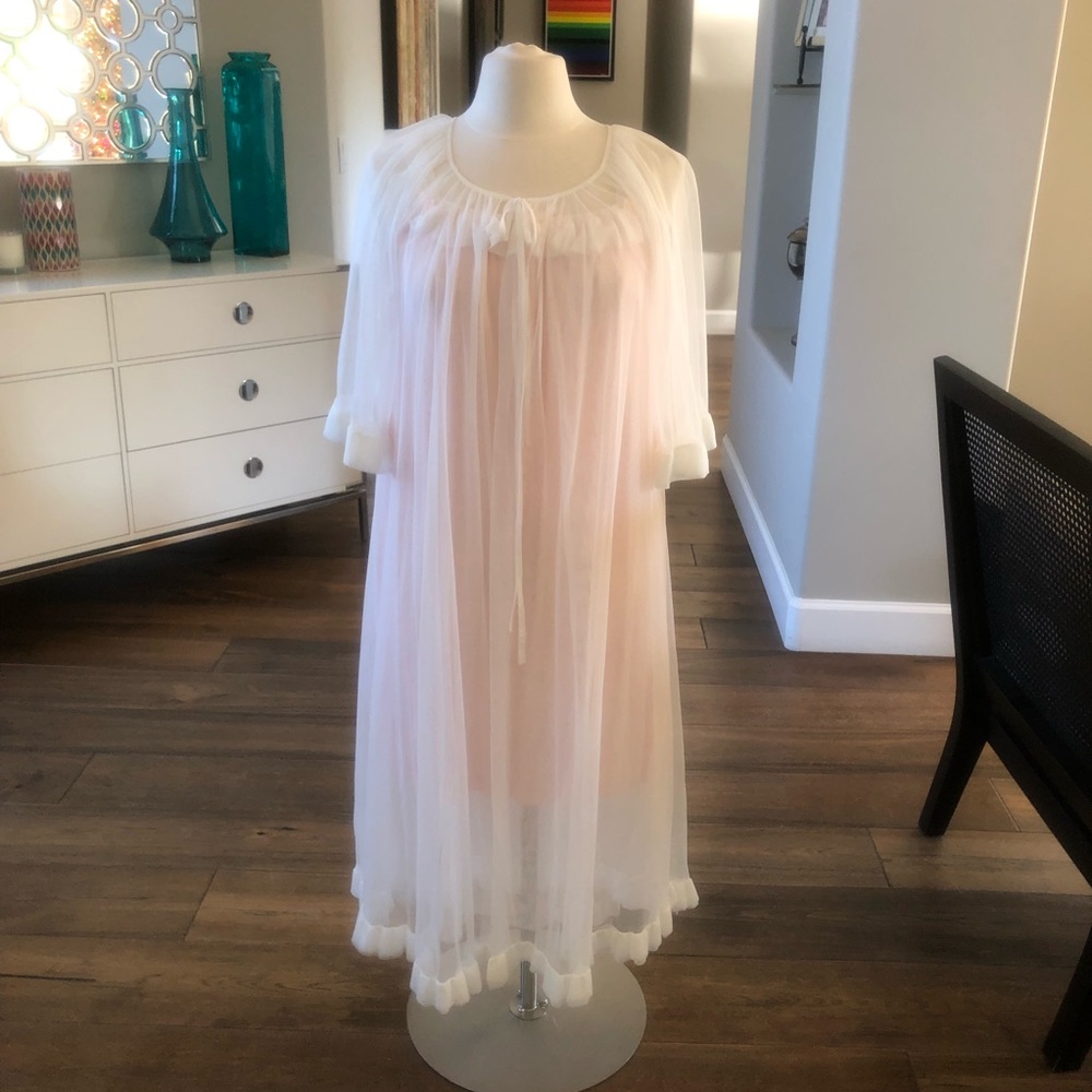 New Nightgown With Duster Robe- XS, S , M